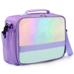 Kids Lunch Box, Crystal Purple, Insulated, Durable, Adjustable Shoulder Strap.... Fixed Price $18.97.