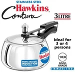 Hawkins Contura Stainless Steel 3 Inner Lid Pressure Cooker --zoj. Fixed Price $86.10.