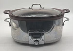 All-clad 7QT Slow Cooker Copper Aluminum Insert SC04 ,rice, Steam,. Fixed Price $99.99.
