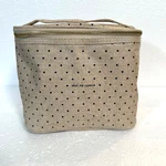 Kate Spade Out Lunch Tote Bag Box Polka Dot Tan Insulated Handle. Fixed Price $12.60.
