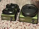 Pair Crock Pot Slow Cooker Hook Up 3.5 Qt Connectable Set SCCPMD3-CH Read. Fixed Price $179.99.
