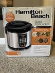 Hamilton Beach Digital Programmable Rice And Slow Cooker Food Steamer, 20 C.... Fixed Price $23.99.
