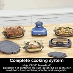 Ninja Crispi 5-IN-1 Portable Glass Air Fryer Cooking System, 1500W FN103CO. Fixed Price $150.00.