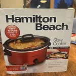 Hamilton Beach 33666 Quart Slow Cooker - Red. Fixed Price $42.00.