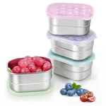 Tanjiae Small (1 Cup) Stainless Oz, 4-PACK Snack Containers For Kids. Fixed Price $23.44.