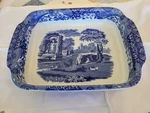 Vintage Spode Blue Italian Roaster Oven Totable - More My Store. Fixed Price $75.88.