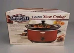 *new* Americana Classics 4-QUART Slow Cooker. Fixed Price $22.19.