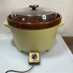 Vintage Rival Crockpot Hi/low Slow Cooker Server Model 3300-2 5QT. Fixed Price $79.40.