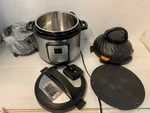 Instant Pot 8-QUART Duo Crisp 11-IN-1 Electric Pressure Cooker (140-0021-01). Fixed Price $174.00.