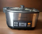 Hamilton Beach 33065 Quart 9-IN-1 Multicooker Slow Stainless Steel. Fixed Price $35.00.