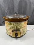 Vintage 70'S 5.5 Qt Slow Cooker Crockpot Montgomery Ward 86-46532 Nice Retro. Fixed Price $145.00.