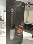 Kitchenboss Wifi Sous Vide Cooker 1100W G330 Stainless Steel Black. Fixed Price $80.00.