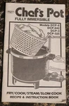 Vintage Dazey Chef's Pot Fully Immersible Fryer DCP-6 DCP-3 Instruction Manual. Fixed Price $9.99.
