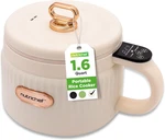 1.6 Qt Portable Electric Rice Cooker & Lunch Maker Multi-functional Non-stic. Fixed Price $63.99.