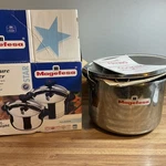 Nib Magefesa Pressure Cooker Stove Top 8L /8.45 Qt 18/10 Stainless Steel Vintage. Fixed Price $74.99.