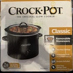 Crock-pot 2-QT Round Manual Slow Cooker, Black (SCR200-B). Fixed Price $39.97.