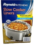 Reynolds Kitchens Slow Cooker Liners Regular Fits 3-8 Quarts 24 Count. Fixed Price $16.50.