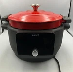 Instant Pot 6QT Electric Dutch Oven 5-IN-1 Red Cast Iron. Fixed Price $79.95.