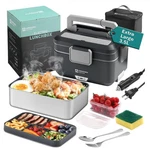 Annie Mia Design Electric Lunch Box For Adults, 100W 3.5L 2-LAYER Portable F.... Fixed Price $57.50.
