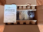 Mainstays 6-QUART Slow Cooker Stainless Steel Removable Stoneware Crock. Fixed Price $40.00.