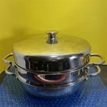 Wolfgang Puck Bistro Elite 6 Piece 11" Versa Pan Multi-cooker S.s. Set. Fixed Price $59.97.