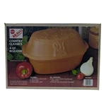 Vintage Abc Bravo Cookware Country Classics 4 Qt Oven Clay Roaster New Open Box. Fixed Price $42.74.