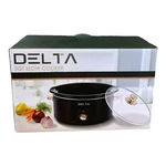 Delta 5QT Ceramic Slow Cooker Brand 120V-60HZ New In Box $ 80.00. Fixed Price $40.50.