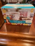 Pioneer Woman Sweet Rose And Gingham Floral 1.5 Quart Slow Cooker Set Of 2-NEW. Fixed Price $19.99.