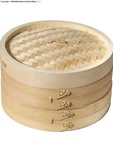 Prime Bamboo Steamer Basket 10 Inch, Dumpling Maker, Vegetable. Fixed Price $31.50.