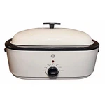 Ge Family Size Roaster Oven With Buffet Server 18 Lb Turkey (169059). Fixed Price $45.99.