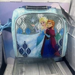 New Disney Store Frozen Elsa Anna School Lunch Box Tote Insulated Cooler Bag Lux. Fixed Price $18.99.