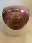 Cuckoo CR-0631F Rice Cooker Cups Uncooked Liters 3.2 Quarts Pink Rose. Fixed Price $49.99.