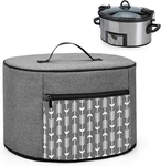 Yarwo Slow Cooker Dust Cover Compatible For Crock Pot And Hamilton Beach 6-8 Qt. Fixed Price $35.48.
