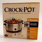 New Crock-pot Classic Qt Oval Slow Cooker SCV700-SS Stainless Steel Box. Fixed Price $34.99.