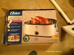 Oster Stainless 24 Lb 20 Qt Turkey Roaster Oven New Bake Slow Cook Serve. Fixed Price $70.00.