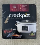 Crock-pot Programmable 6-QUART Ceramic Slow Cooker With Sous Vide New. Fixed Price $119.99.