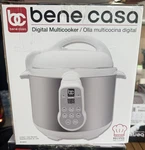Bene Casa Digital Multicooker 5QT 300W Programmable Keep Warm BC-99612. Fixed Price $45.00.