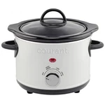 Courant 1.6 Quart Slow Cooker, Multiple Settings, White. Fixed Price $14.97.