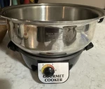 Kitchen Americraft 6 Qt Saucepan Stainless Elec. Slow Cooker Base No Lid. Fixed Price $180.00.