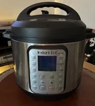 Instant Pot Smart Wifi 60 / Quart Pressure Cooker Silver New!!!. Fixed Price $109.00.