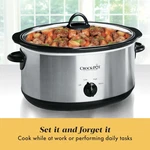 Crock-pot SCV700-SS Qt. Manual Slow Cooker. Fixed Price $88.00.