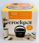 Crock-pot 20 Oz Black 'lunch Crock' Personal Food Warmer Work/travel/home. Fixed Price $38.88.