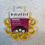Instant Pot New Yellow Official Silcone Egg Rack Compatible 6 & 8 Quart Cookers. Fixed Price $8.50.