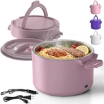 Cdbeee Electric Lunch Box, 100W Portable Food Warmer 33OZ, A-pink. Fixed Price $40.99.