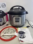 Instant Pot Duo 7-IN-1 8 Quart Multi Use Pressure Cooker Stainless/black. Fixed Price $65.77.