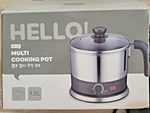 Hello Noodle Pot Electric And Portable Model 70155157 Box With Instructions. Fixed Price $40.00.