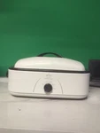 Vintage 2002 Rival Quart Electric Turkey Roaster Oven W/ Buffet RO165BR White. Fixed Price $55.00.