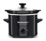 Elite Gourmet MST239X Electric Round Slow Cooker, Adjustable Quarts, Black. Fixed Price $26.05.