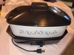 Vintage West Bend 3QT Slow Cooker Smoke Colored Plastic Lid 84674K 5 Settings. Fixed Price $26.50.