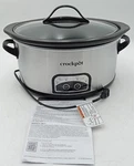 Crock-pot 6 Quart Programmable Slow Cooker. Fixed Price $85.00.